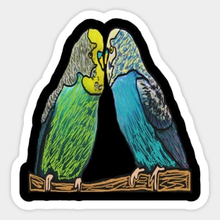 Budgie Sticker